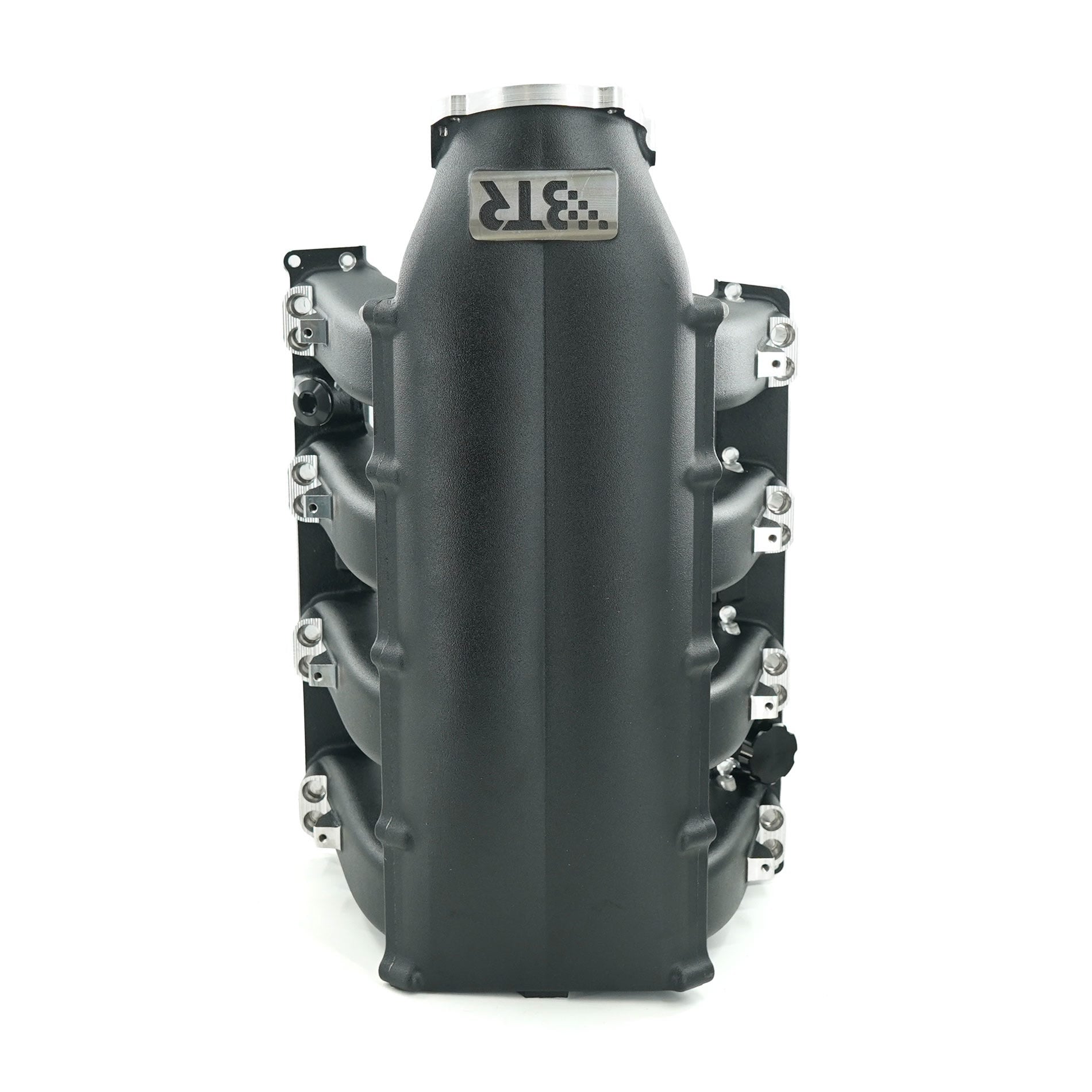 BTR TRINITY INTAKE MANIFOLD - HEMI 5.7/6.4 LONG RUNNER - BLACK - DUAL INJECTOR - TRA-HEMI-BLK-LL-2i