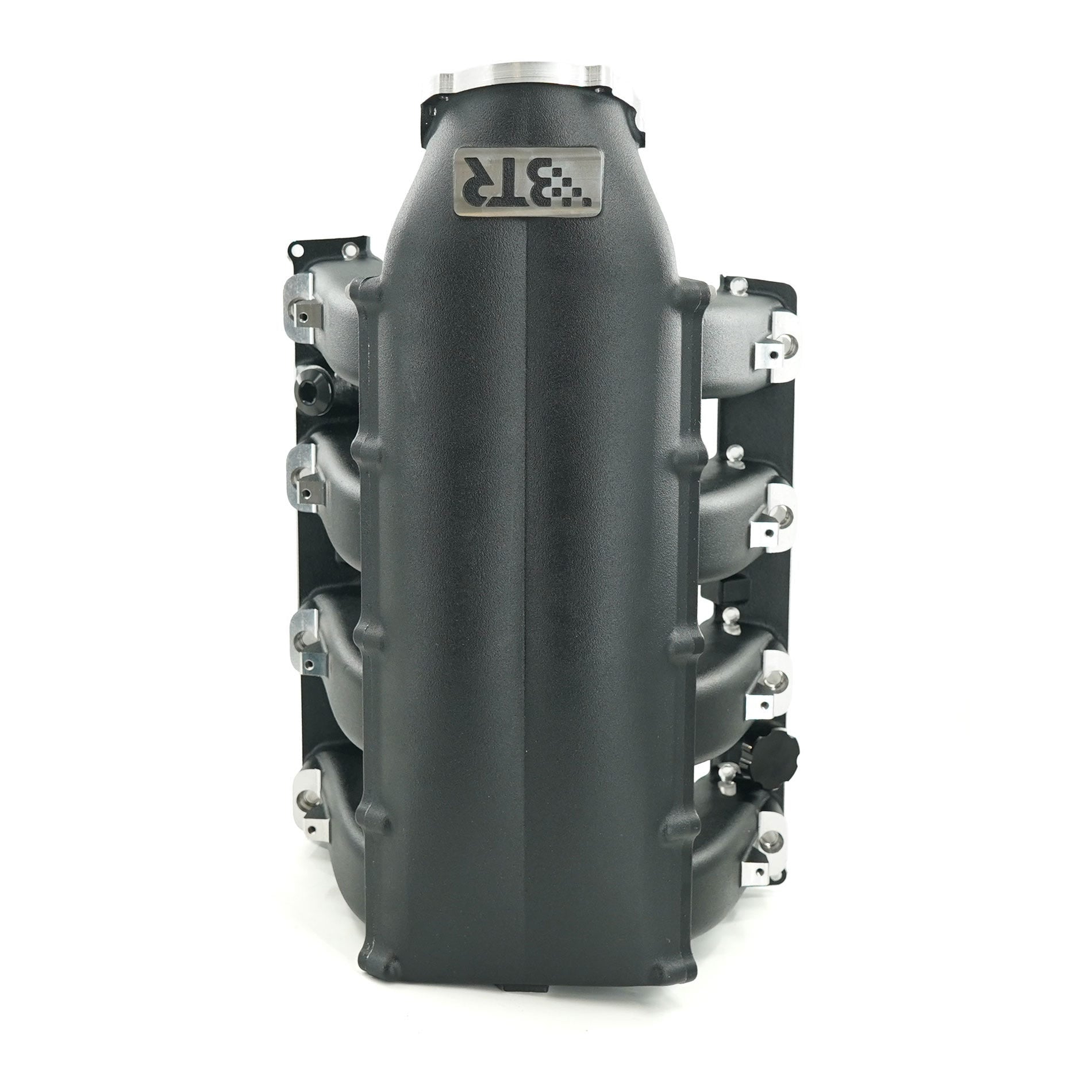 BTR TRINITY INTAKE MANIFOLD - HEMI 5.7/6.4 LONG RUNNER - BLACK - SINGLE INJECTOR - TRA-HEMI-BLK-LL