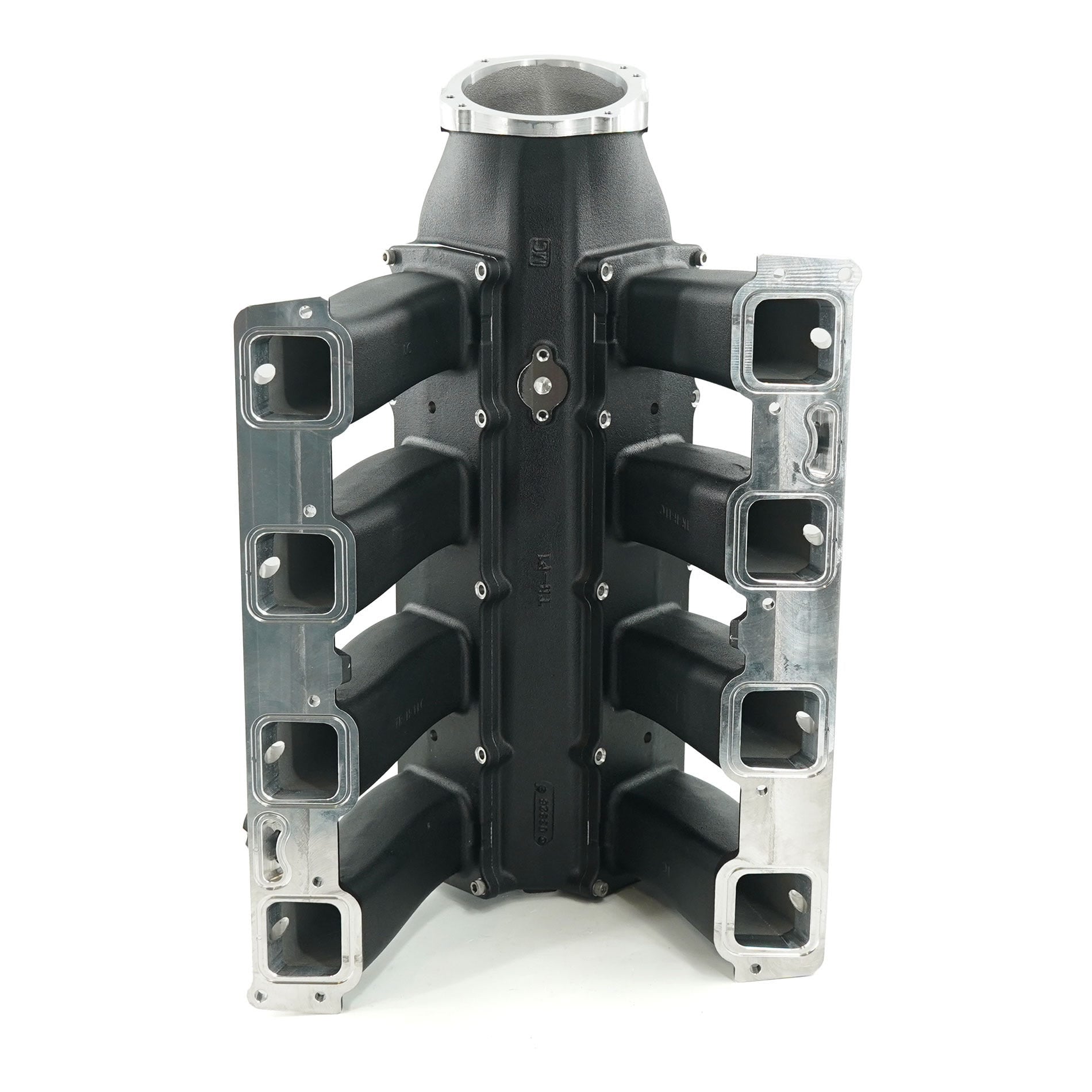 BTR TRINITY INTAKE MANIFOLD - HEMI 5.7/6.4 LONG RUNNER - BLACK - SINGLE INJECTOR - TRA-HEMI-BLK-LL