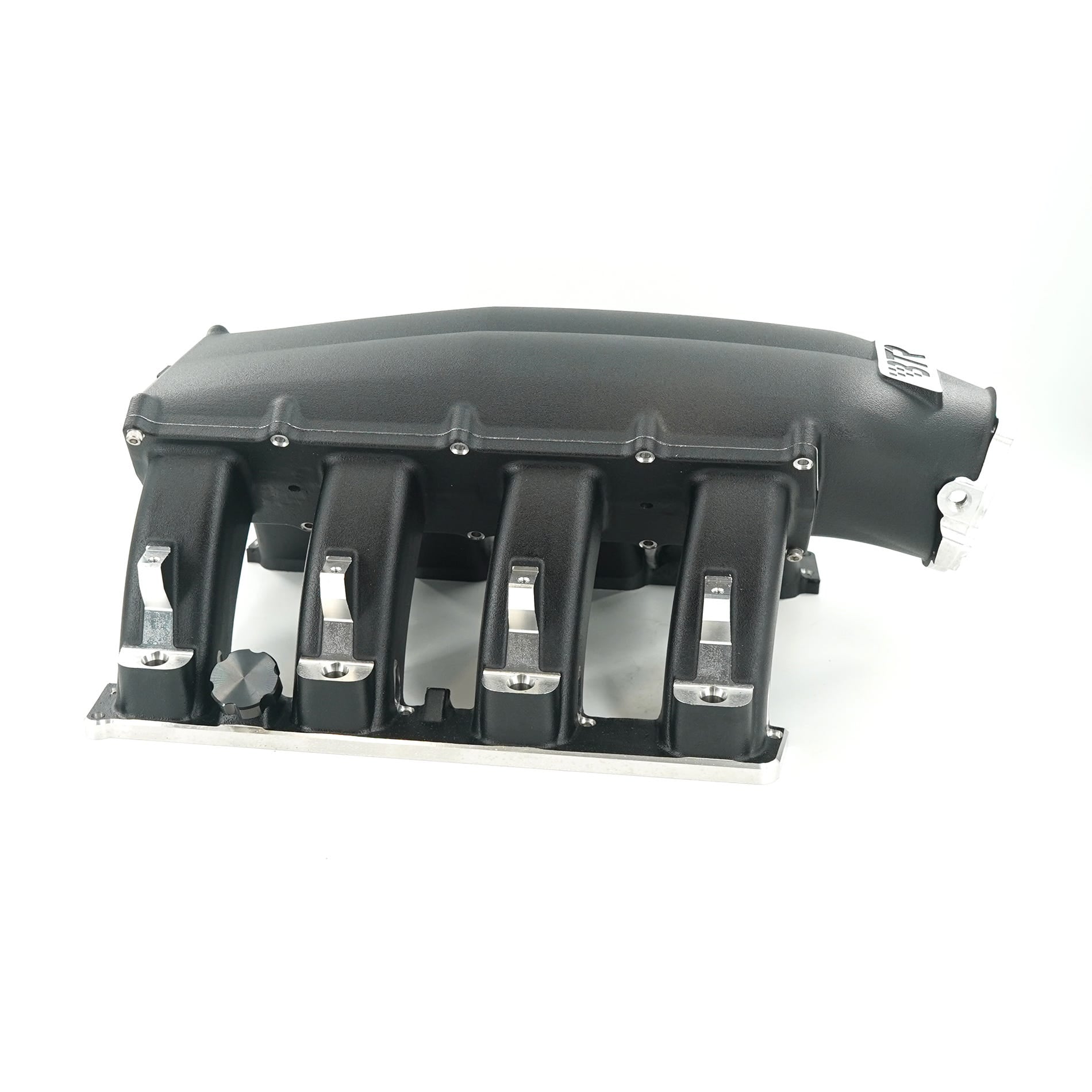 BTR TRINITY INTAKE MANIFOLD - HEMI 5.7/6.4 MID RUNNER - BLACK - SINGLE INJECTOR - TRA-HEMI-BLK-ML