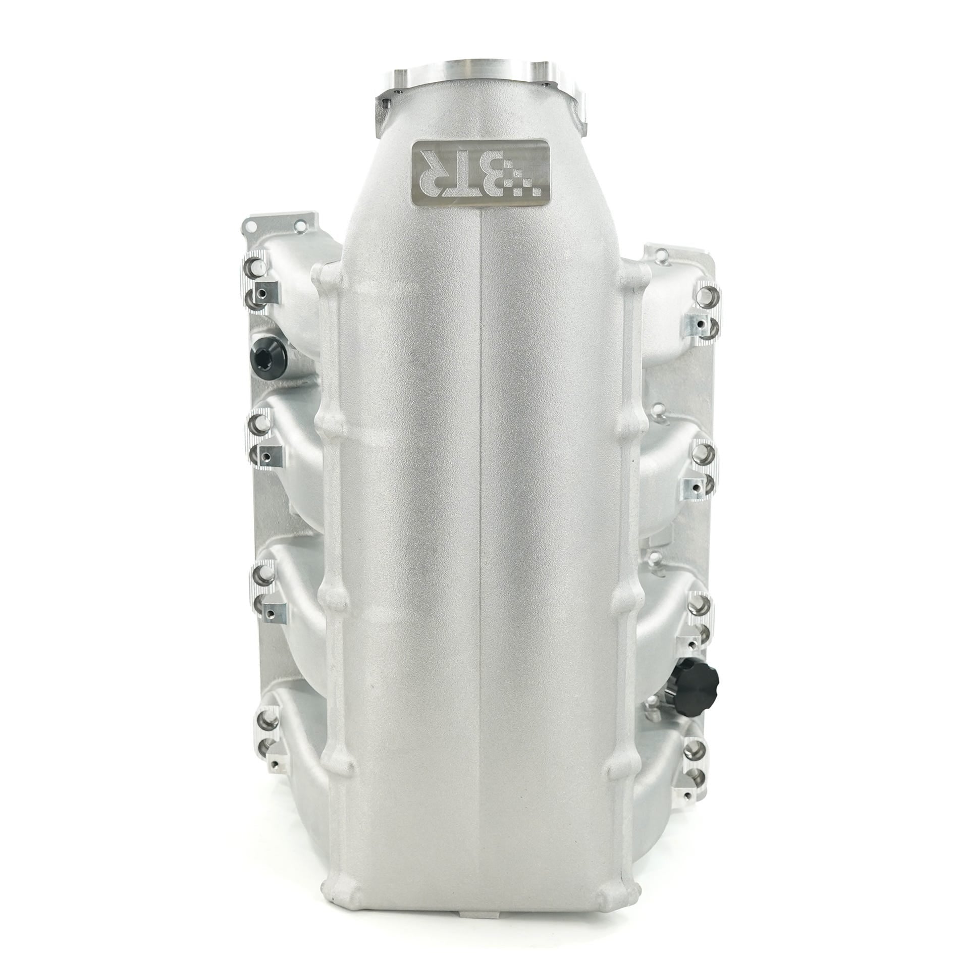 BTR TRINITY INTAKE MANIFOLD - HEMI 6.2 LONG RUNNER - NATURAL - DUAL INJECTOR - TRA-62HEMI-LL-2I