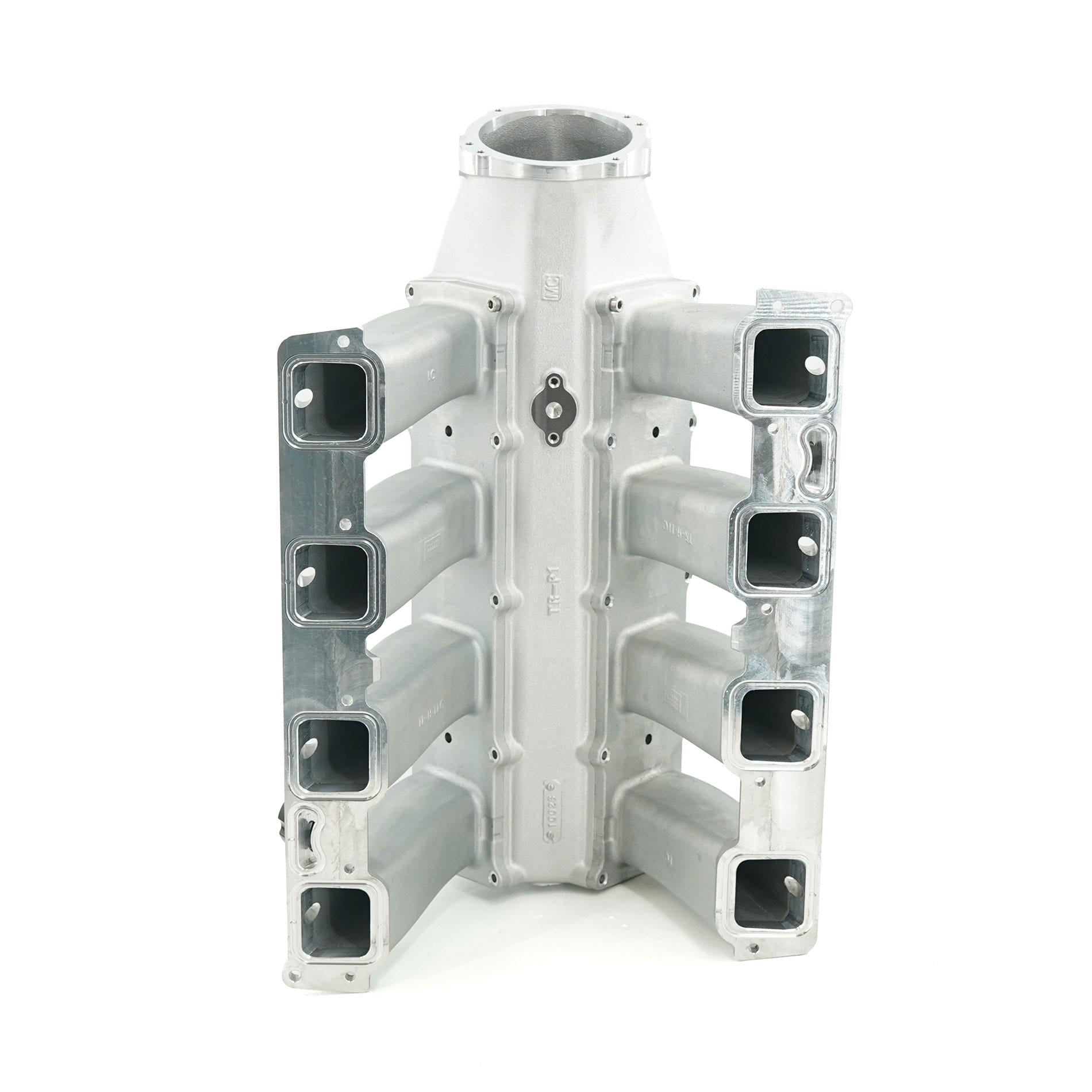 BTR TRINITY INTAKE MANIFOLD - HEMI 5.7/6.4 LONG RUNNER - NATURAL - SINGLE INJECTOR - TRA-HEMI-LL