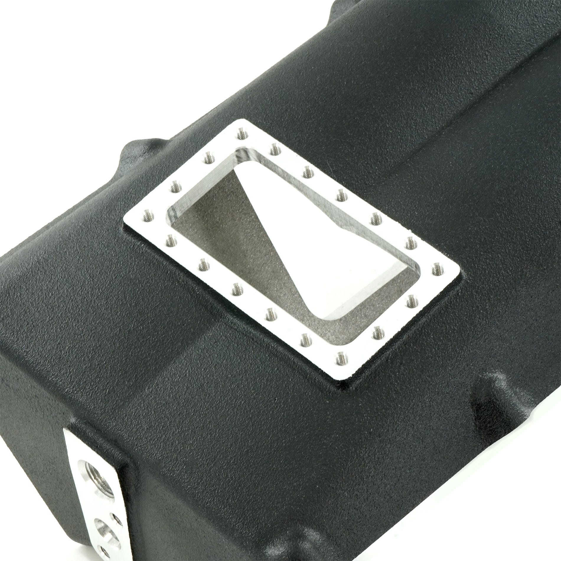 BTR TRINITY P105 PLENUM WITH BURST PANEL PROVISION - BLACK - TRP-P105-BLK-BP