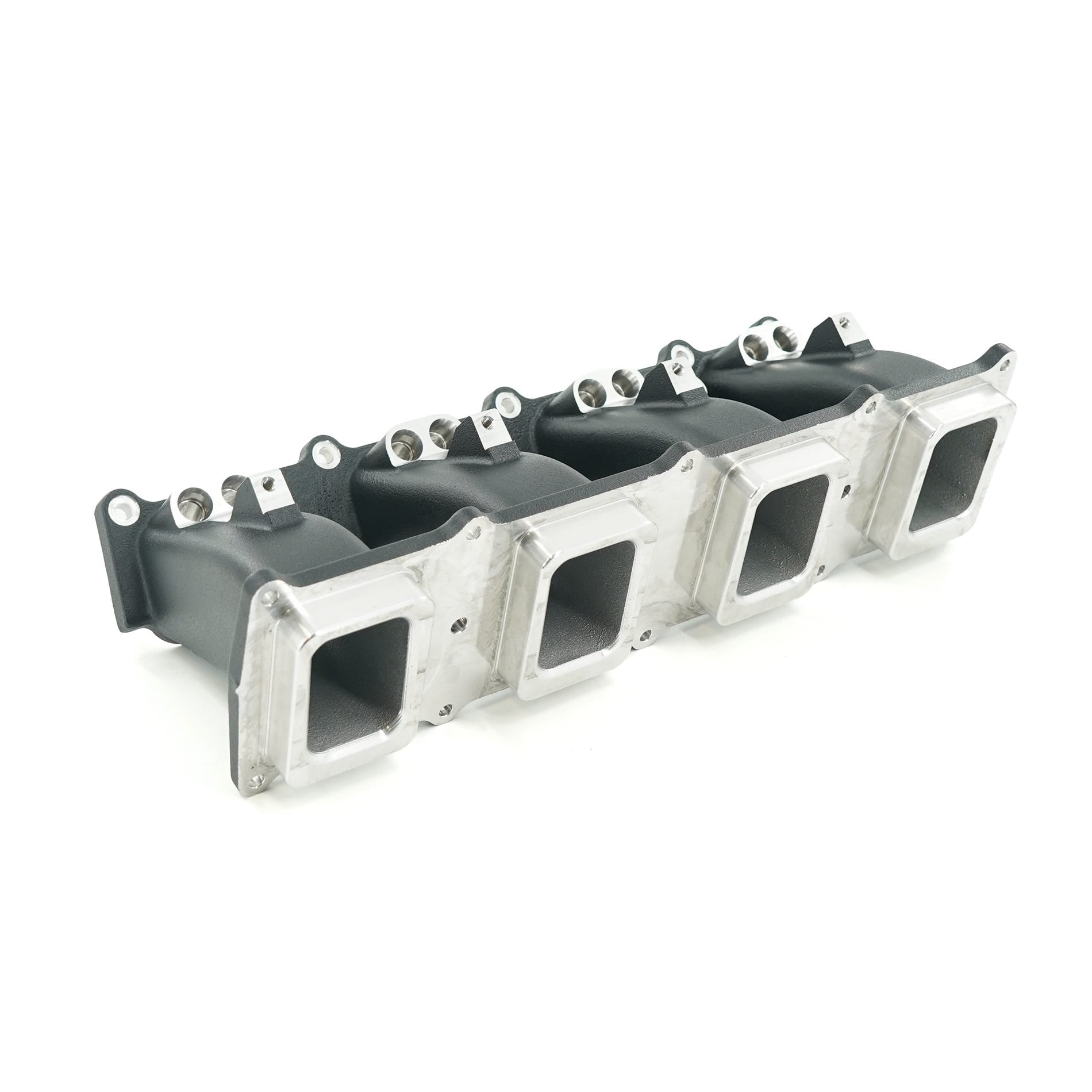 BTR TRINITY HEMI INTAKE RUNNER - MID RUNNER - BLACK - 6.2 - DUAL INJECTOR - TRR-62HEMI-BLK-ML-2I