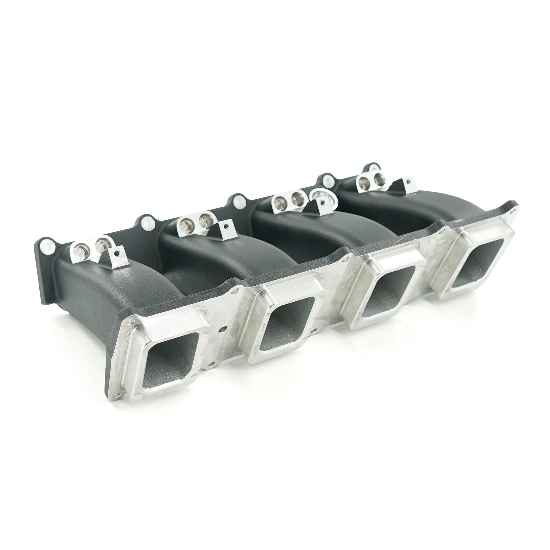 BTR TRINITY HEMI INTAKE RUNNER - LONG RUNNER - BLACK - 6.2 - DUAL INJECTOR - TRR-62HEMI-BLK-LL-2I
