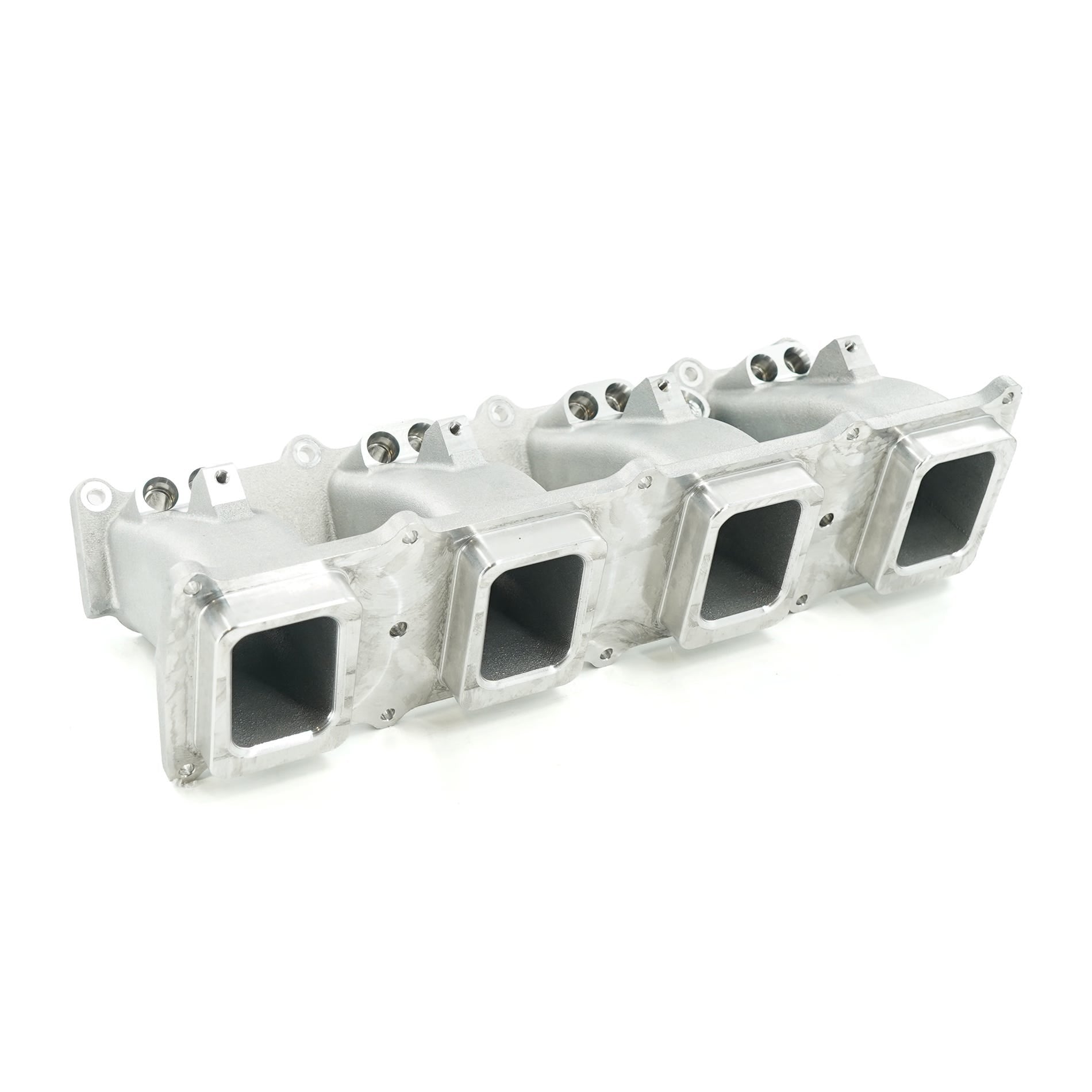 BTR TRINITY HEMI INTAKE RUNNER - MID RUNNER - NATURAL - 6.2 - DUAL INJECTOR - TRR-62HEMI-ML-2I