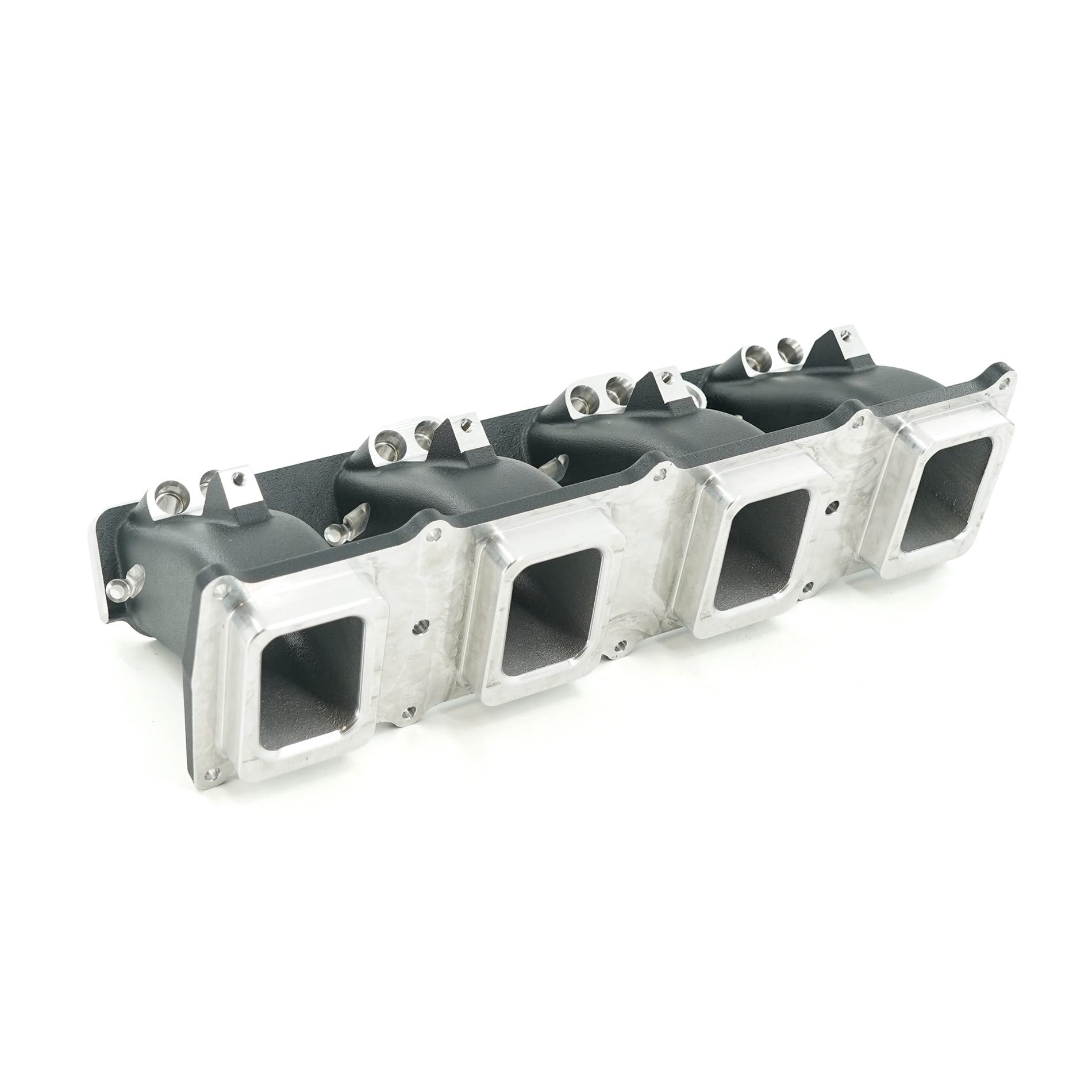BTR TRINITY HEMI INTAKE RUNNER - MID RUNNER - BLACK - 5.7/6.4 - DUAL INJECTOR - TRR-HEMI-BLK-ML-2I