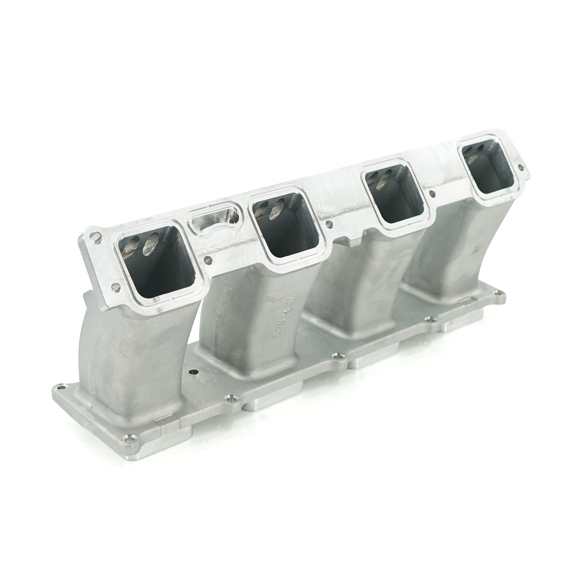 BTR TRINITY HEMI INTAKE RUNNER - MID RUNNER - NATURAL - 5.7/6.4 - DUAL INJECTOR - TRR-HEMI-ML-2I