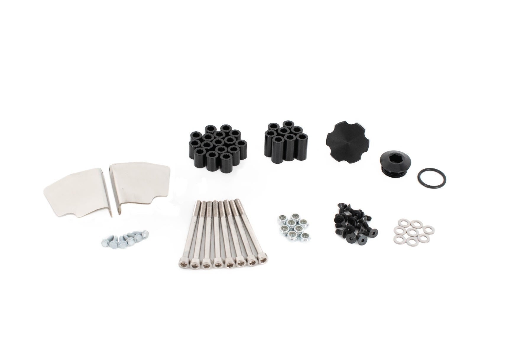 BTR DIE CAST VALVE COVER HARDWARE KIT - VC-CBHK-BLK-02