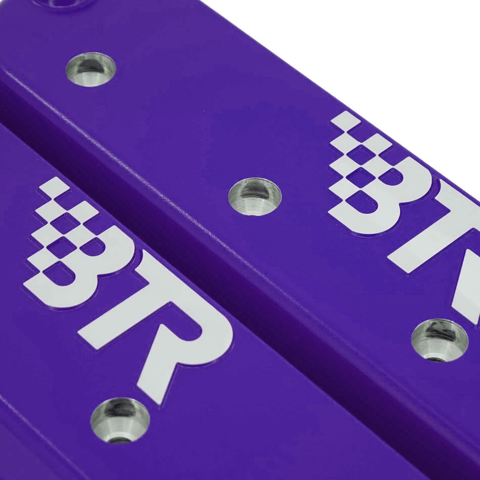 BTR VALVE COVER SET - PURPLE WITHOUT COIL MOUNTS - VCA-02-PURP