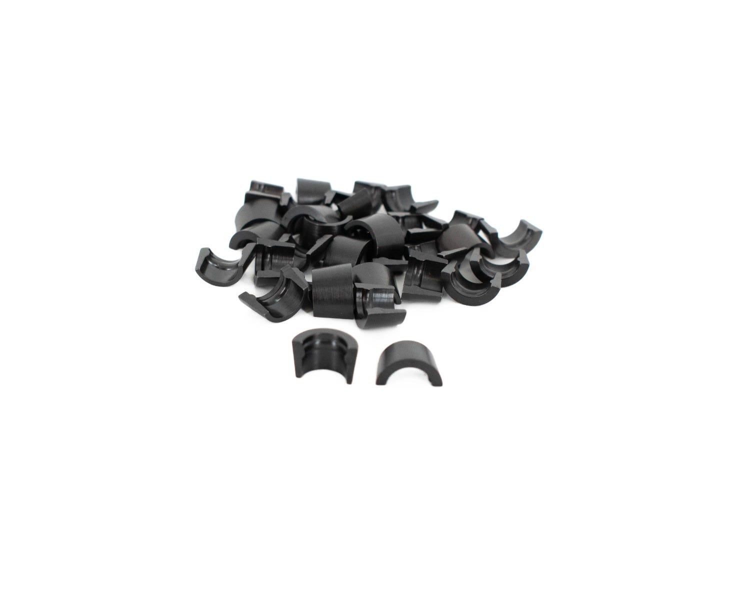 BTR MACHINED STEEL VALVE LOCK SET - LS1 - RADIUS GROOVE 7° - 8mm -.050" HEIGHT - VLM78MMLSBL-050-16