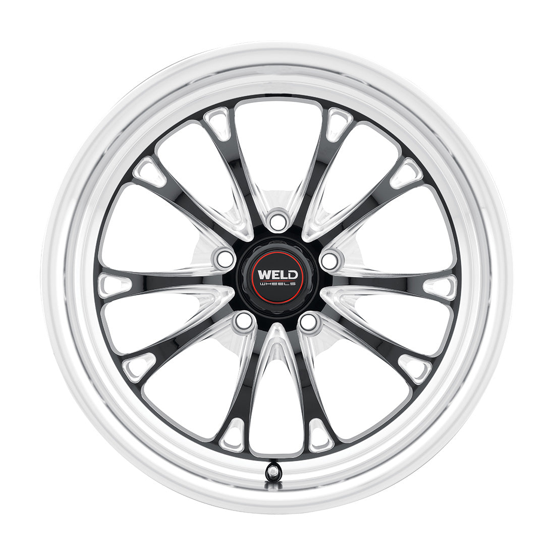 17x10 Belmont Drag 5x115 ET30 BS6.70 Gloss BLK MIL DIA 78.1