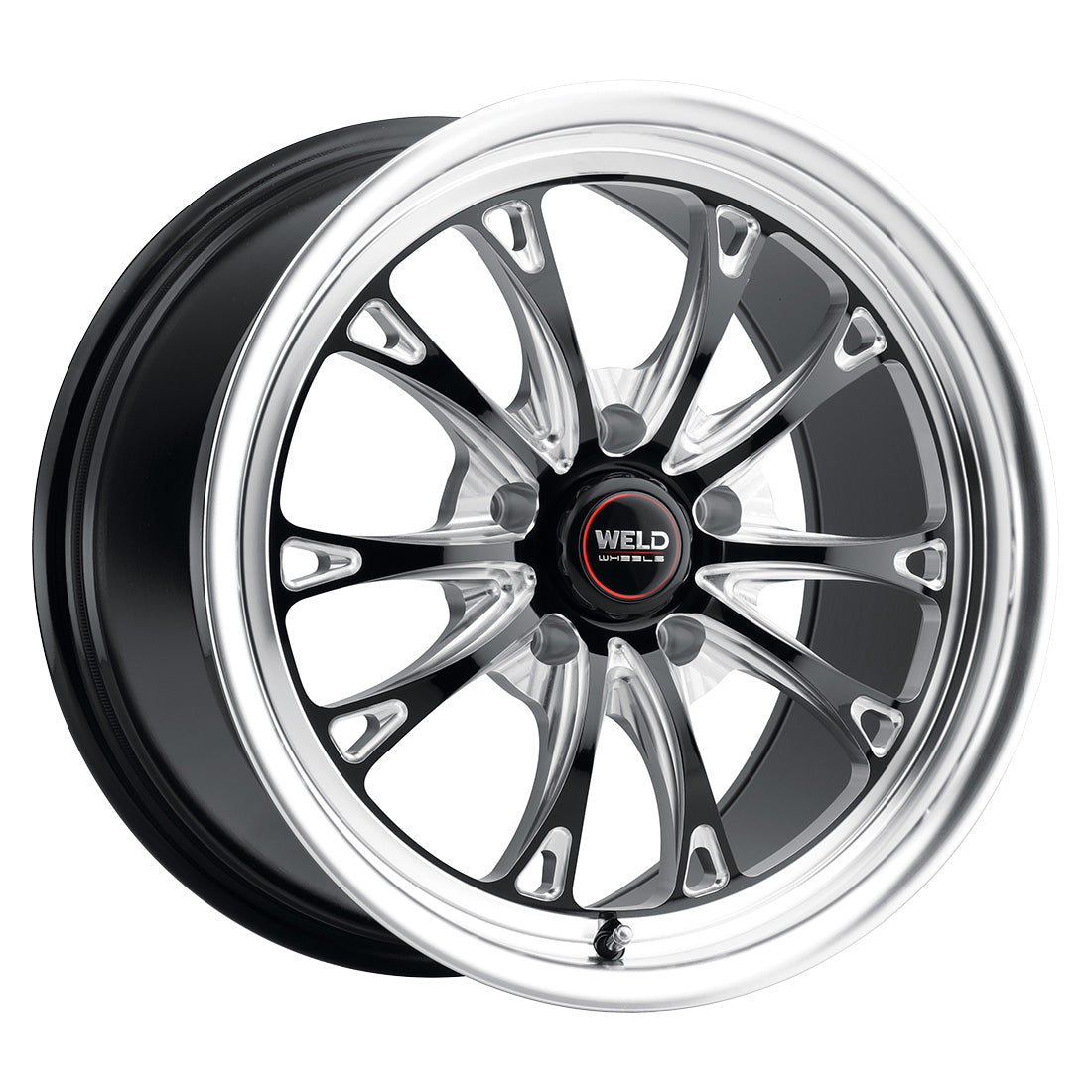 17x10 Belmont Drag 5x127 ET38 BS7.00 Gloss BLK MIL DIA 71.5