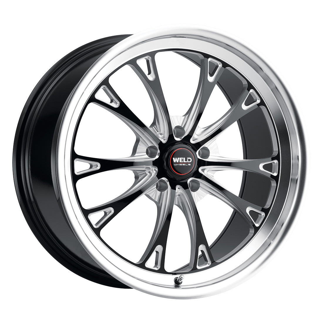 20x10.5 Belmont 5x115 ET20 BS6.5 Gloss BLK MIL DIA 71.5