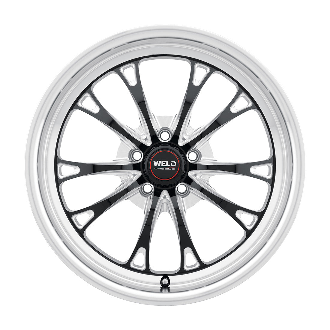 18x5 Belmont Drag 5x115 ET-32 BS1.5 Gloss BLK MIL DIA 78.1