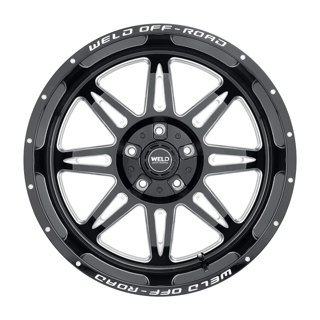 20x12 Cheyenne 5x139.7 5x150 ET-44 BS4.75 Gloss BLK MIL 110.2