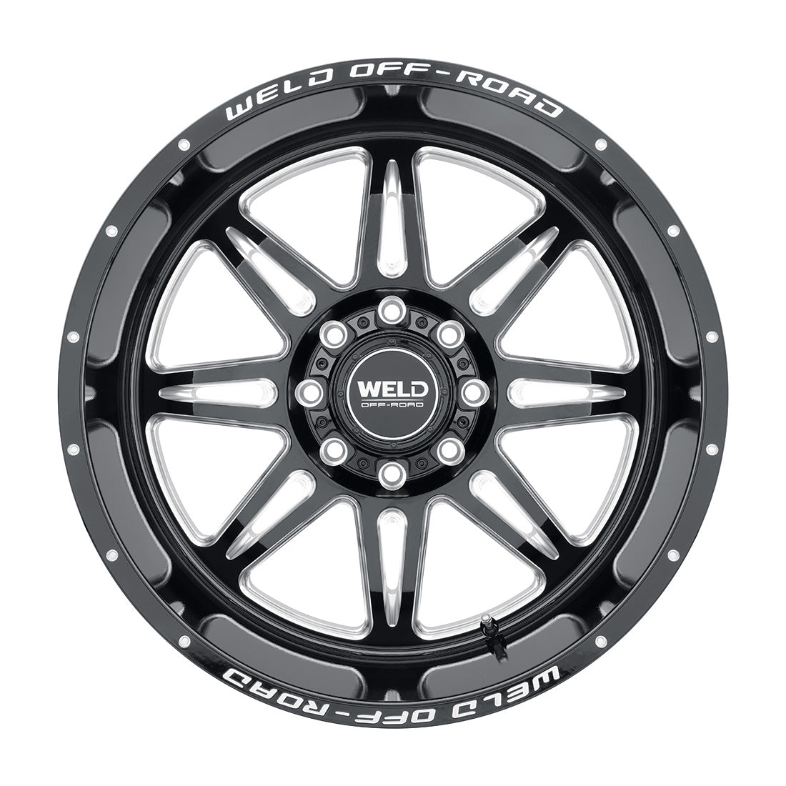 22x10 Cheyenne 8x180  ET-18 BS4.75 Gloss BLK MIL 124.3