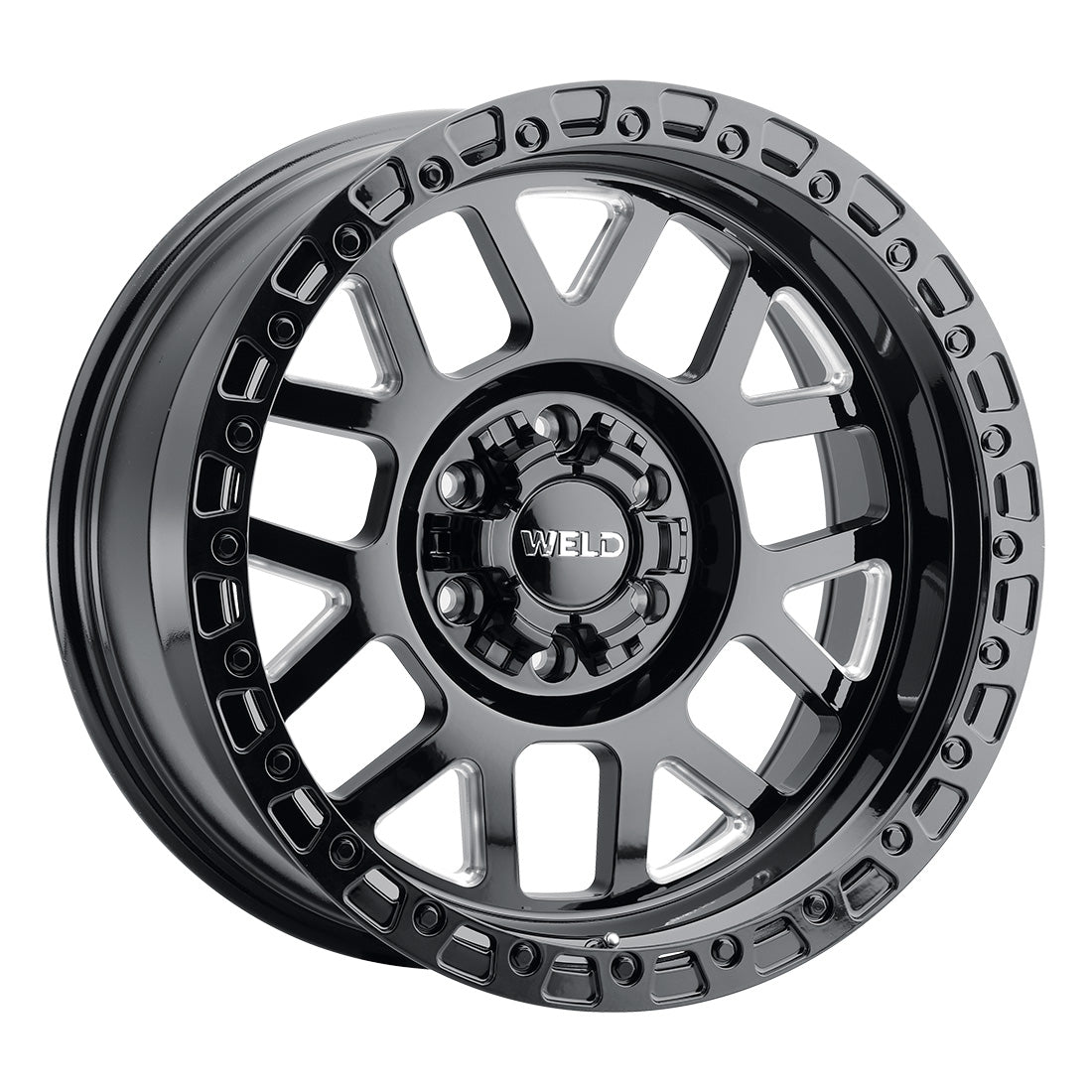 20x12 Cinch 6x135 6x139.7 ET-44 BS4.75 Gloss BLK MIL / Gloss BLK 106.1