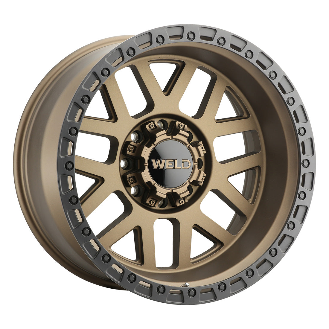 22x12 Cinch 8x170  ET-44 BS4.75 Satin BRZ / Satin BLK 125.1