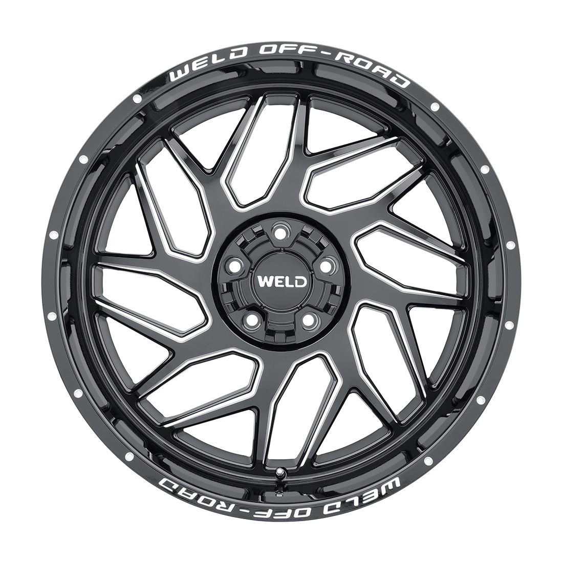 22x10 Fulcrum 5x139.7 5x150 ET-18 BS4.75 Gloss BLK MIL 110.2