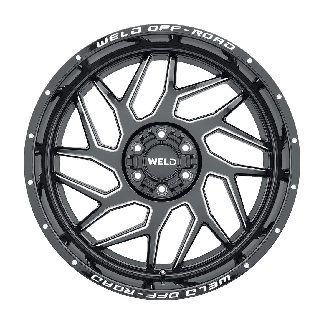 20x10 Fulcrum 6x135 6x139.7 ET-18 BS4.75 Gloss BLK MIL 106.1