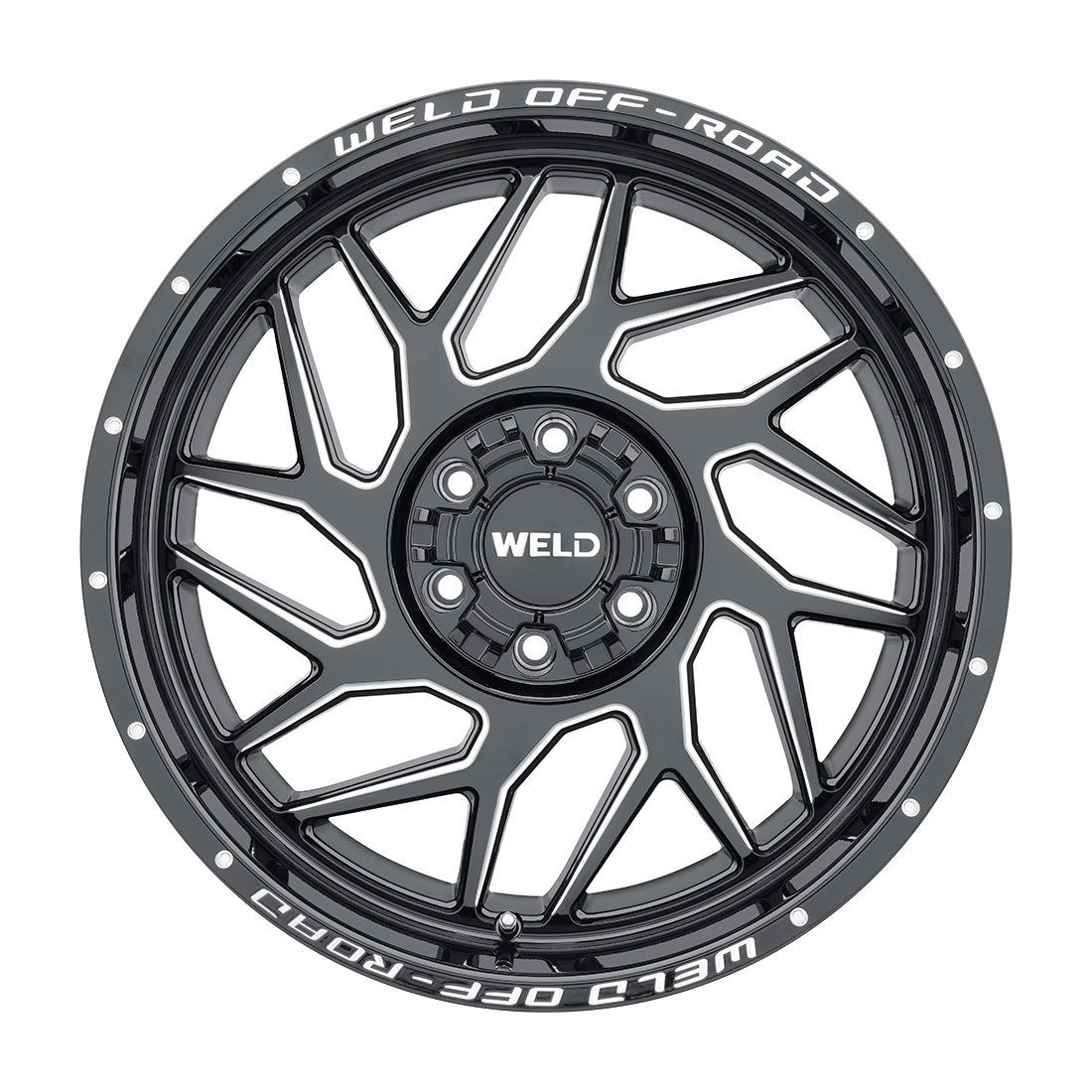 22x10 Fulcrum 6x135 6x139.7 ET-18 BS4.75 Gloss BLK MIL 106.1