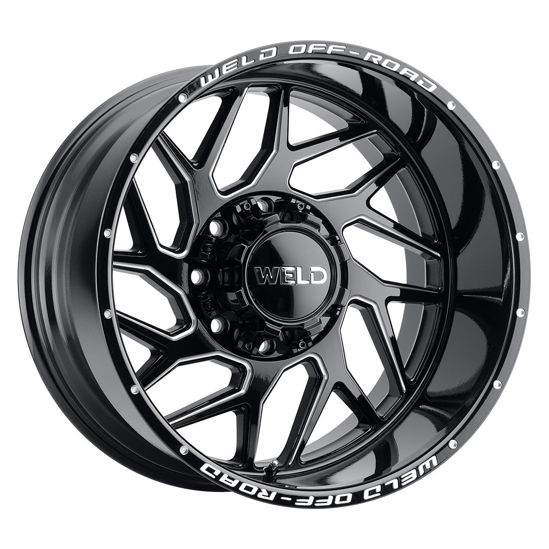 22x10 Fulcrum 8x180  ET-18 BS4.75 Gloss BLK MIL 124.3