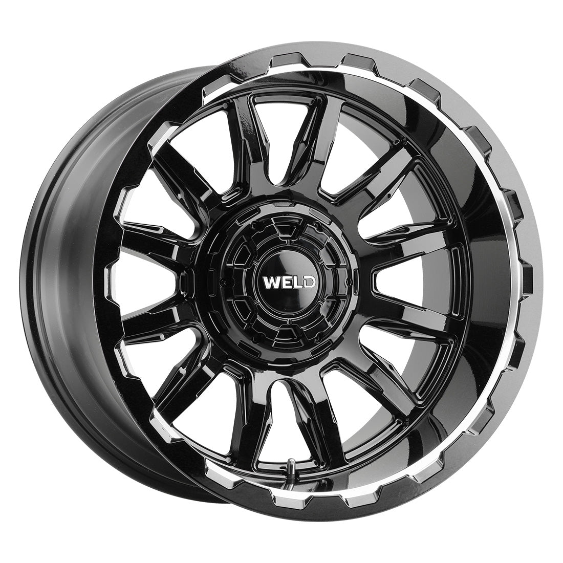20x10 Gauntlet 5x139.7 5x150 -19 4.75 Gloss BLK MIL 110.2
