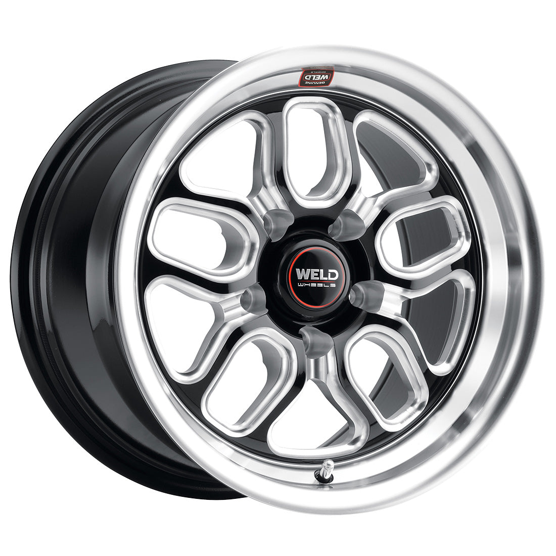 15x10 Laguna Drag 5x120.7 ET50 BS7.5 Gloss BLK MIL DIA 78.1