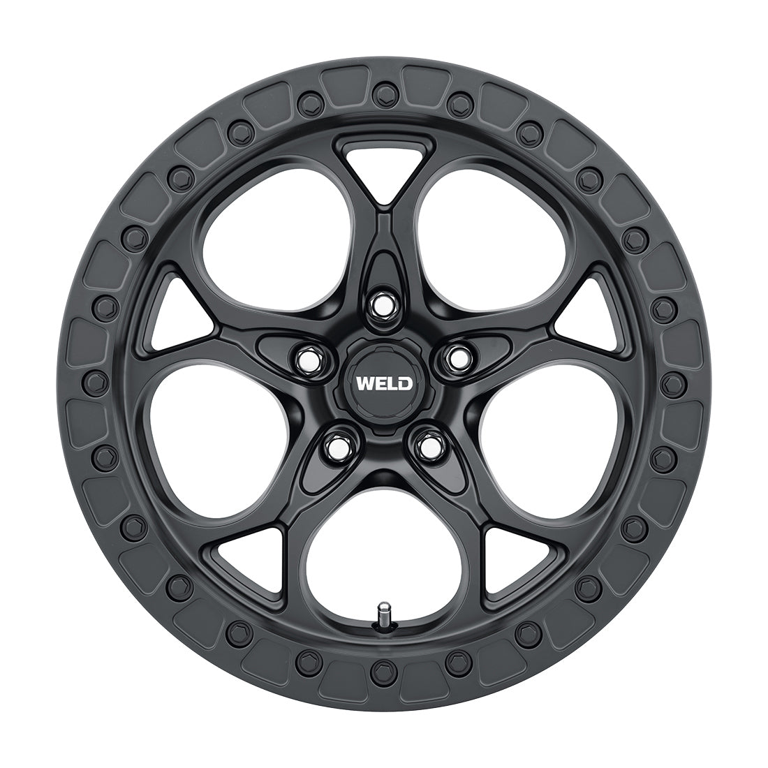 17x9.0 Ledge 5x127  ET00 BS5.00 Satin Black 71.5