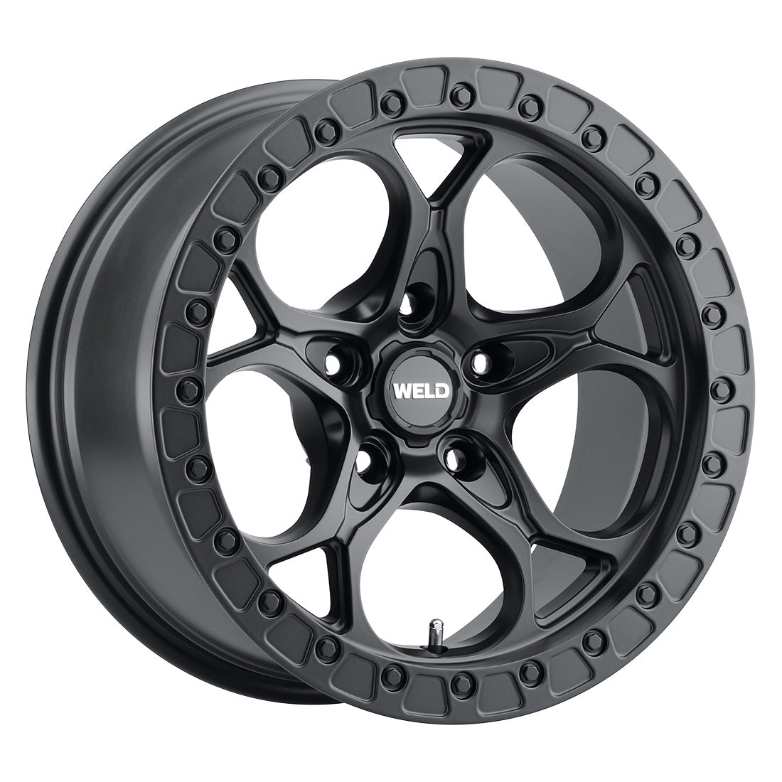17x9.0 Ledge 5x127  ET00 BS5.00 Satin Black 71.5
