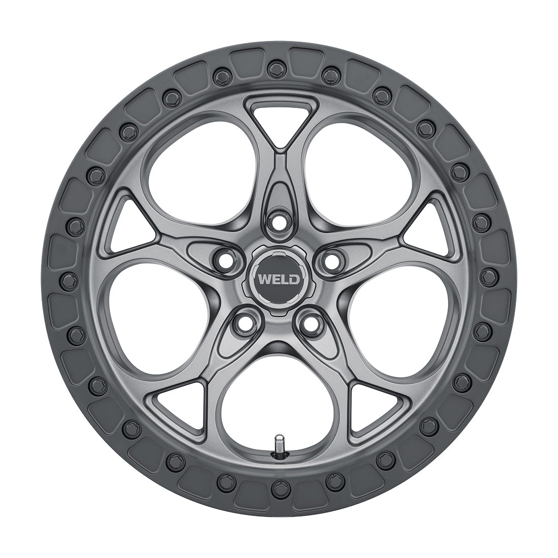 17x9.0 Ledge 5x127  ET-12 BS4.50 Satin GUN Satin BLK 71.5