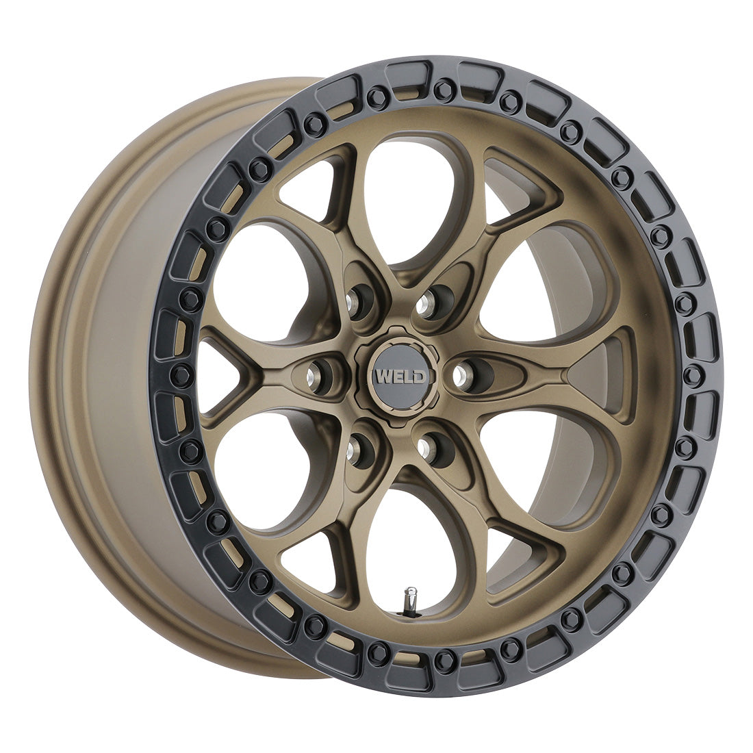 18x9 LedgeSix 6x135  ET20 BS5.75 Satin BRZ / BLK Ring 87.1