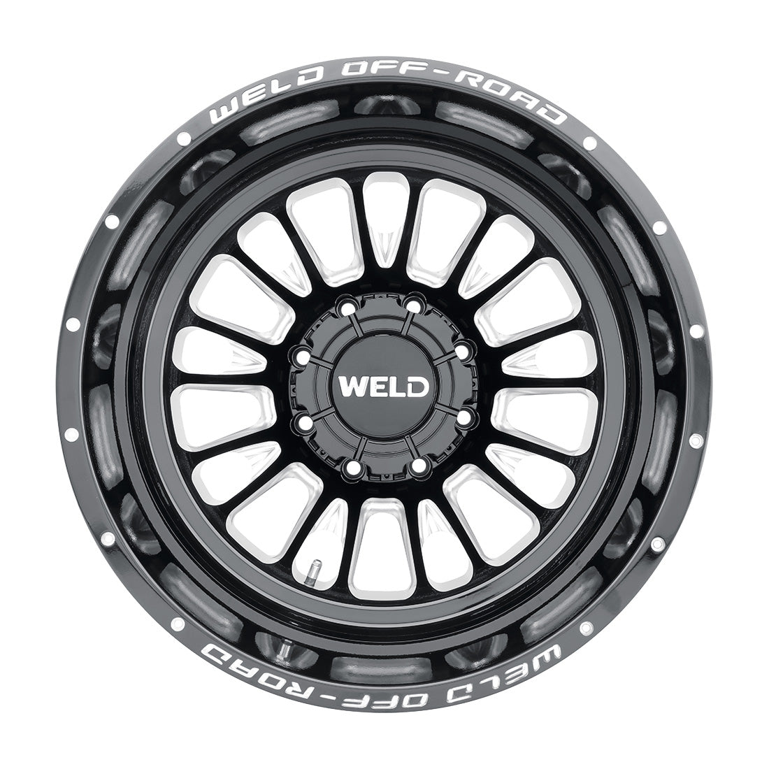 20x8.25 Scorch Outer 8x165.1  ET-240 BS-4.67 Gloss BLK MIL 121.6
