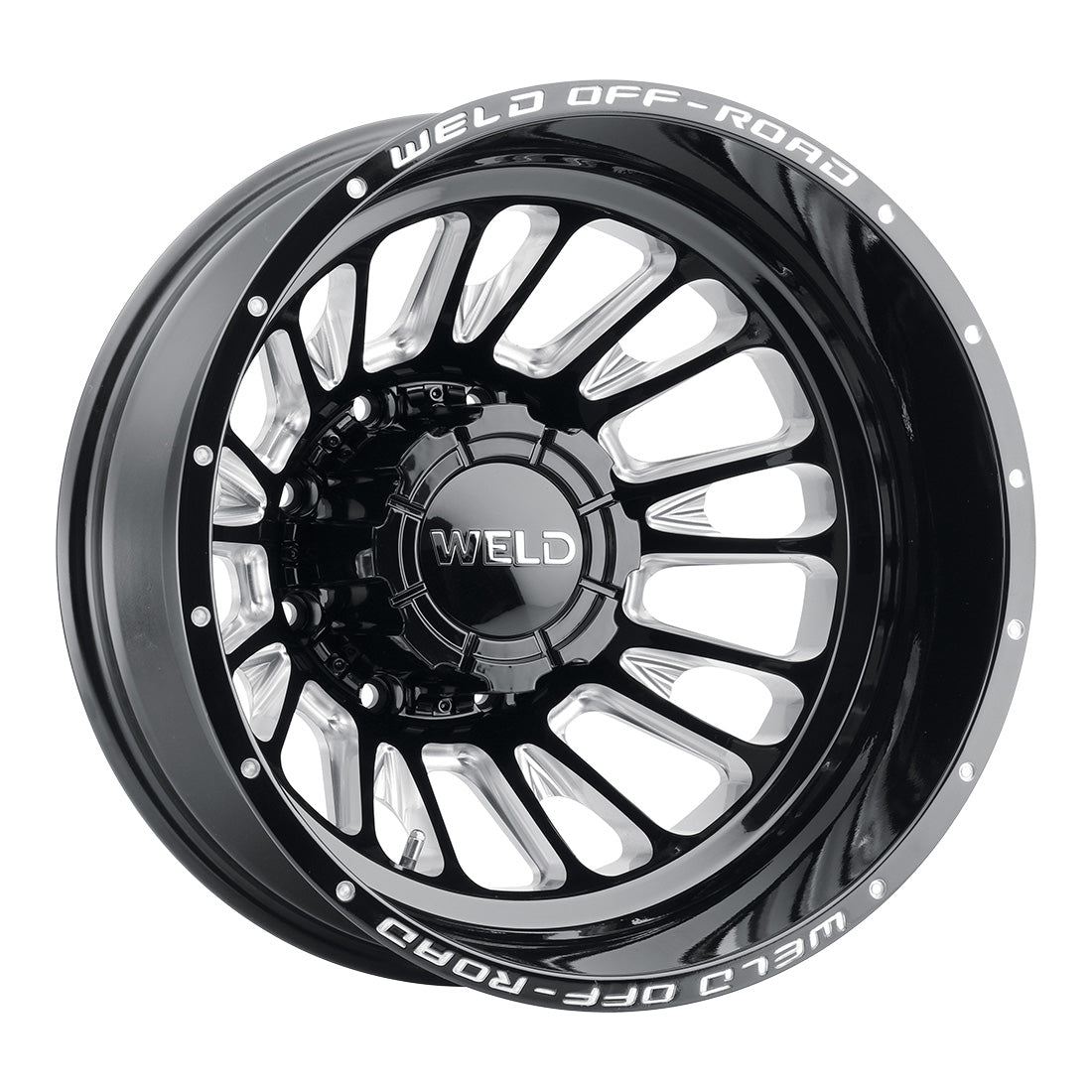 20x8.25 Scorch Outer 8x165.1  ET-265 BS-5.67 Gloss BLK MIL 121.6