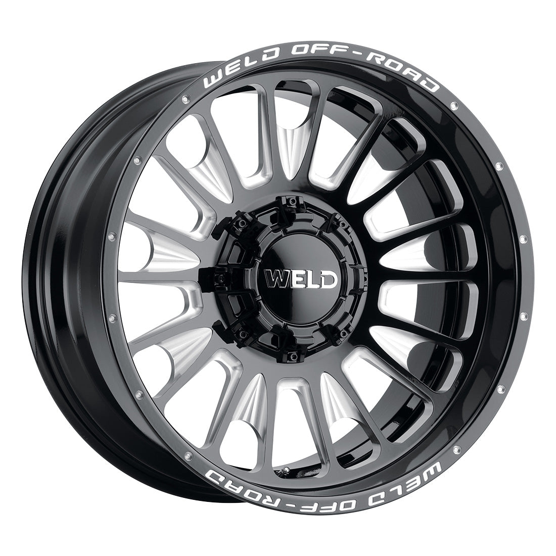 22x12 Scorch 6x135 6x139.7 ET-44 BS4.75 Gloss BLK MIL 106.1