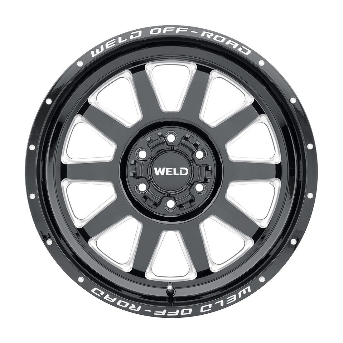 20x12 Stealth 6x135 6x139.7 ET-44 BS4.75 Gloss BLK MIL 106.1