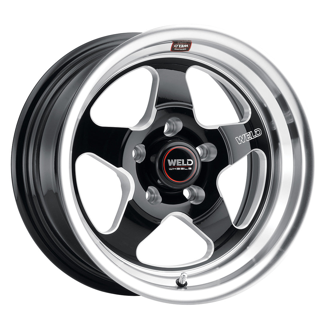 15x10 Ventura Drag 5x114.3 ET25 BS6.50 Gloss BLK MIL DIA 78.1