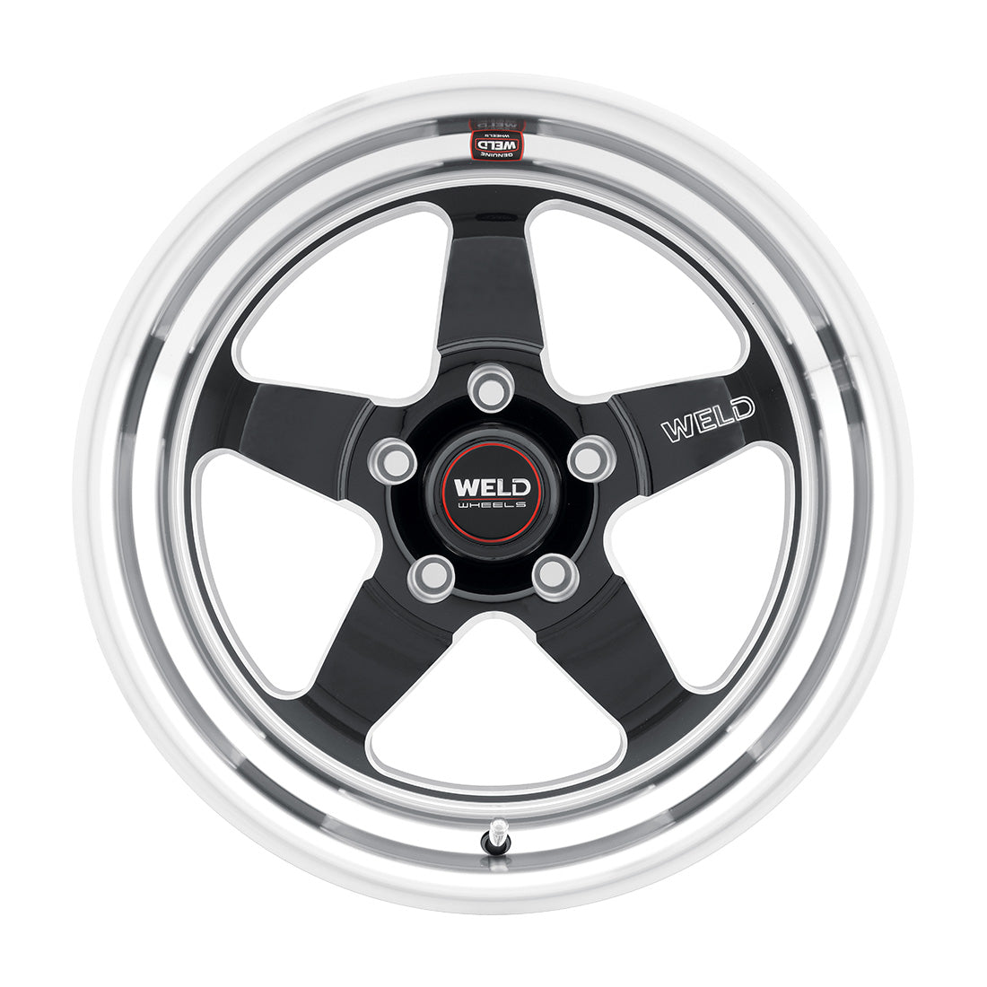 17x8 Ventura 5x108 ET38 BS6.0 Gloss BLK MIL DIA 72.56