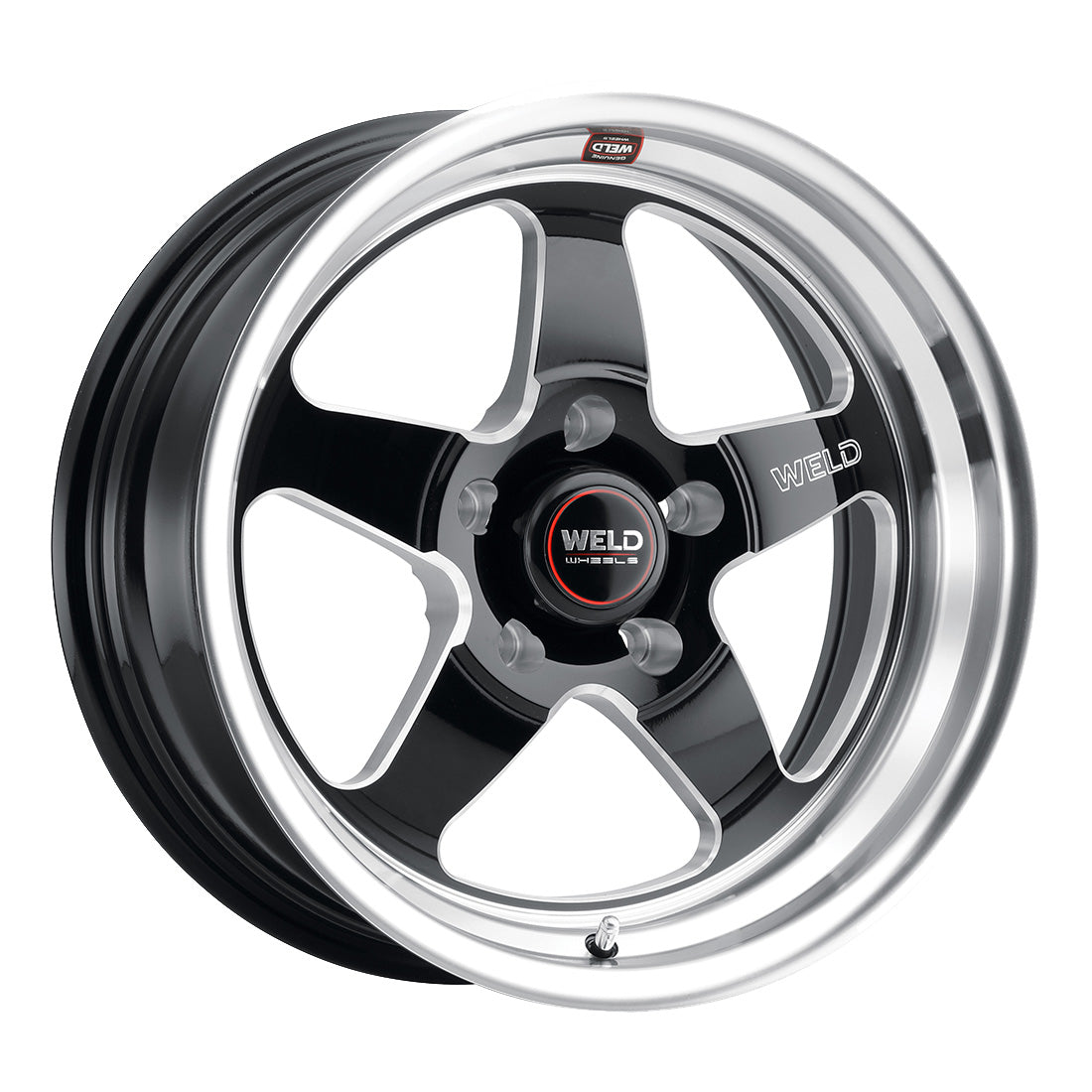 17x8 Ventura 5x127 ET00 BS4.50 Gloss BLK MIL DIA 78.1