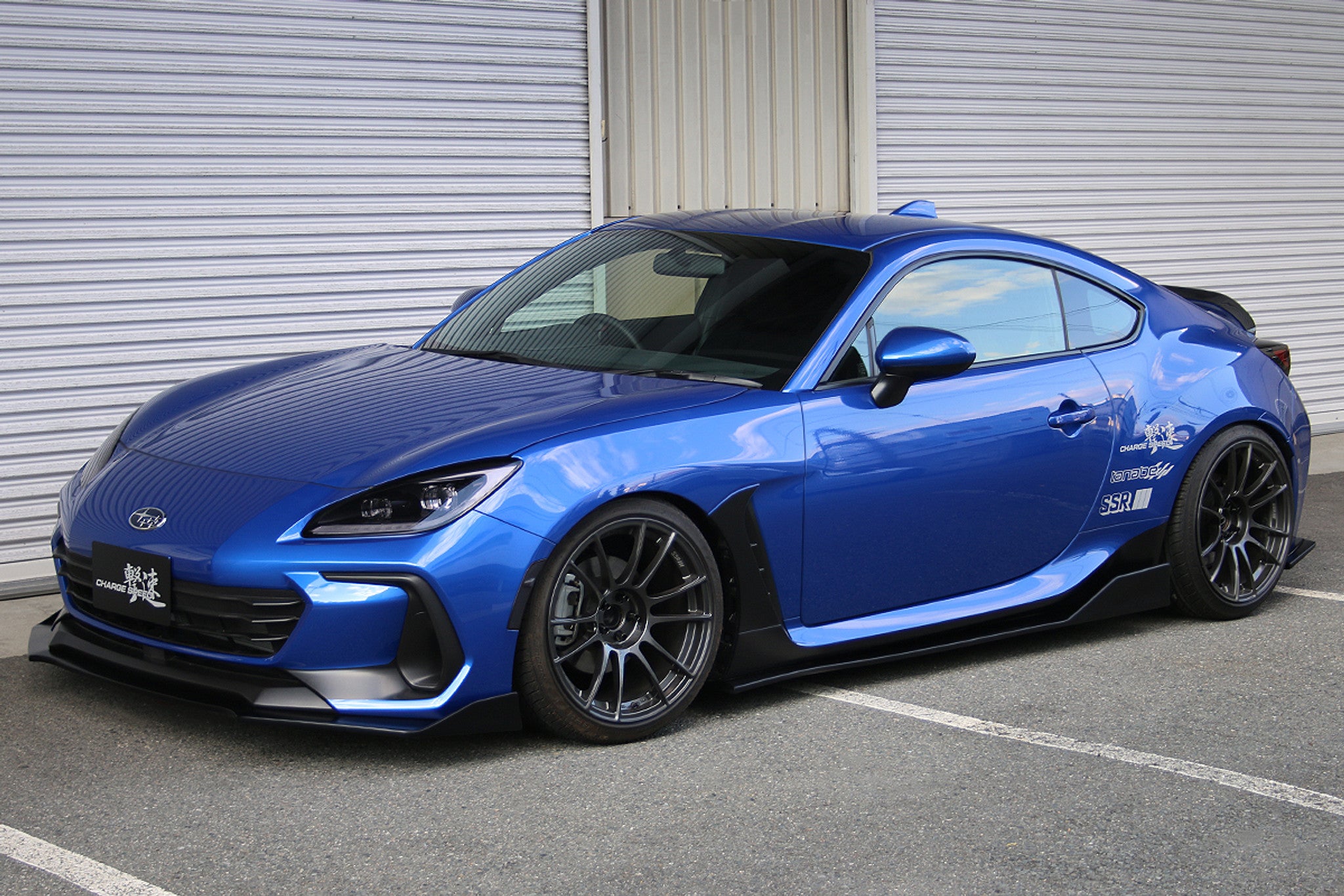 Charge Speed 2022-2024 Subaru BR-Z ZD8 Zenki Model Bottom Lines Type 2 Carbon Complete Lip Kit