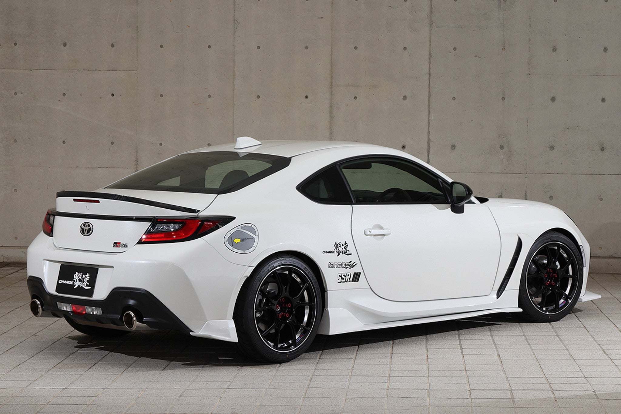 Charge Speed 2022-2024 Toyota GR86 ZN8 Zenki Model Bottom Lines Type 1 Carbon Complete Lip Kit