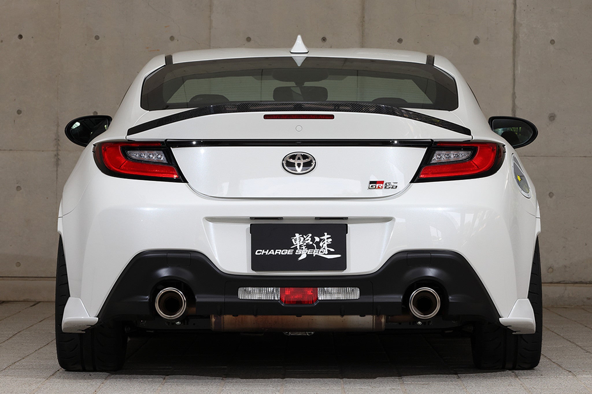 Charge Speed 2022-2026 Subaru BR-Z ZD8  & Toyota GR86 All Models 1 FRP Rear Lip Spoiler