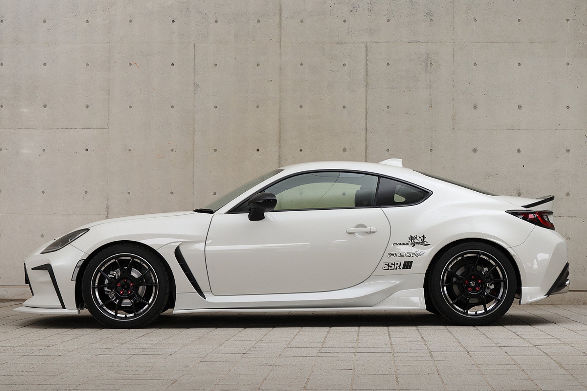 Charge Speed 2022-2026 Subaru BR-Z ZD8 & Toyota GR86 All Models Bottom Lines Type 1 FRP Side Skirts (Pair)