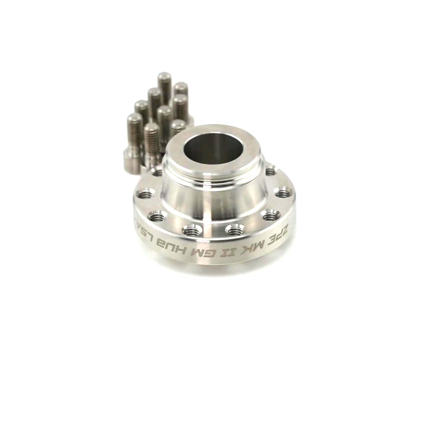 2.30" 8 Rib ZPE GripTec® 2pc MKII LSA L3V Black Pulley & Hub Kit