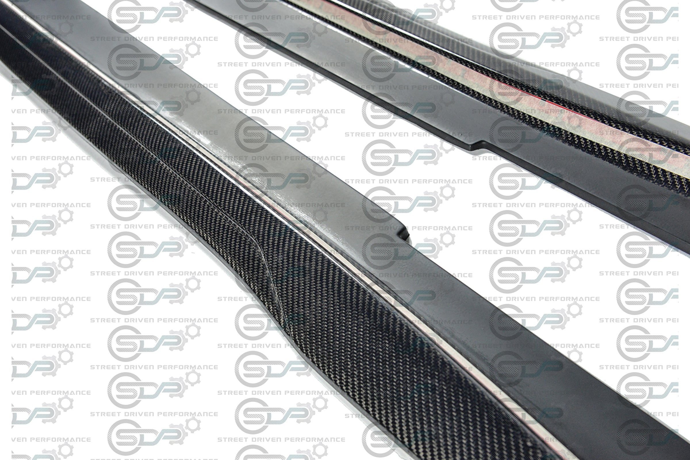 2016-2019 Cadillac CTS-V V3 - Carbon Fiber Side Skirts Rocker Panels Ground Effects