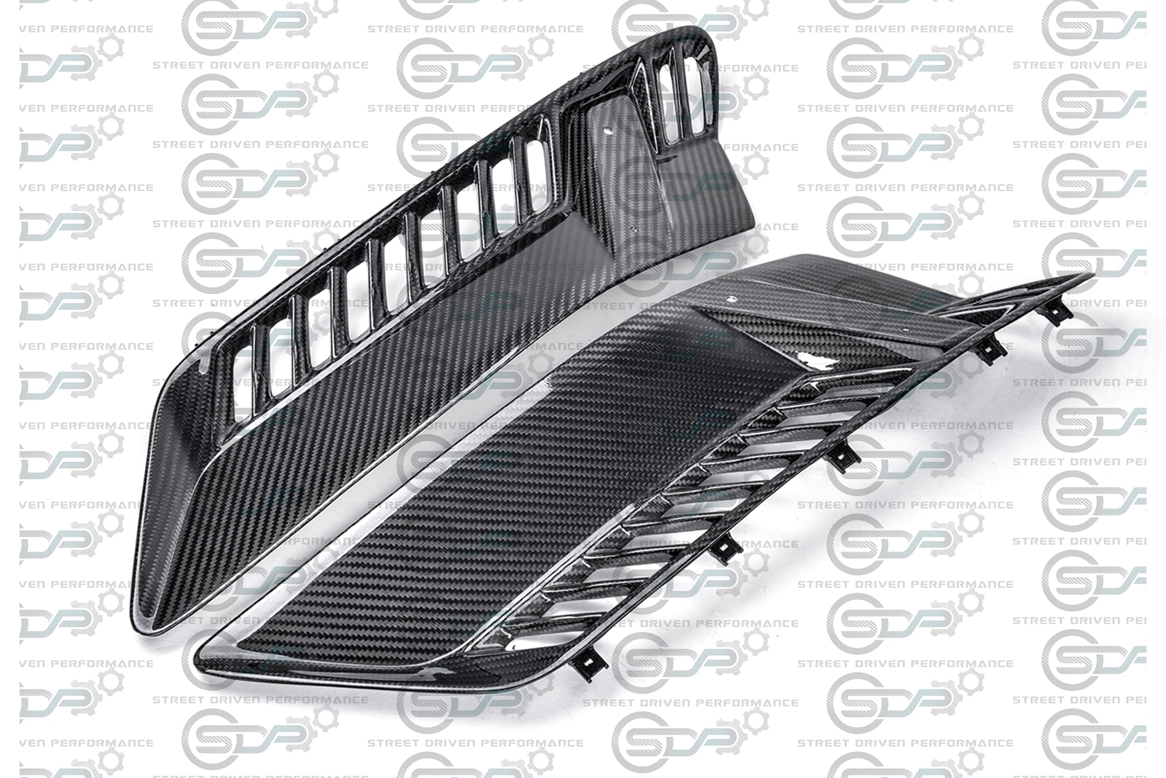 2014-2019 C7 Corvette Z06 - Carbon Fiber "Z06 Style" Side Fender Vents