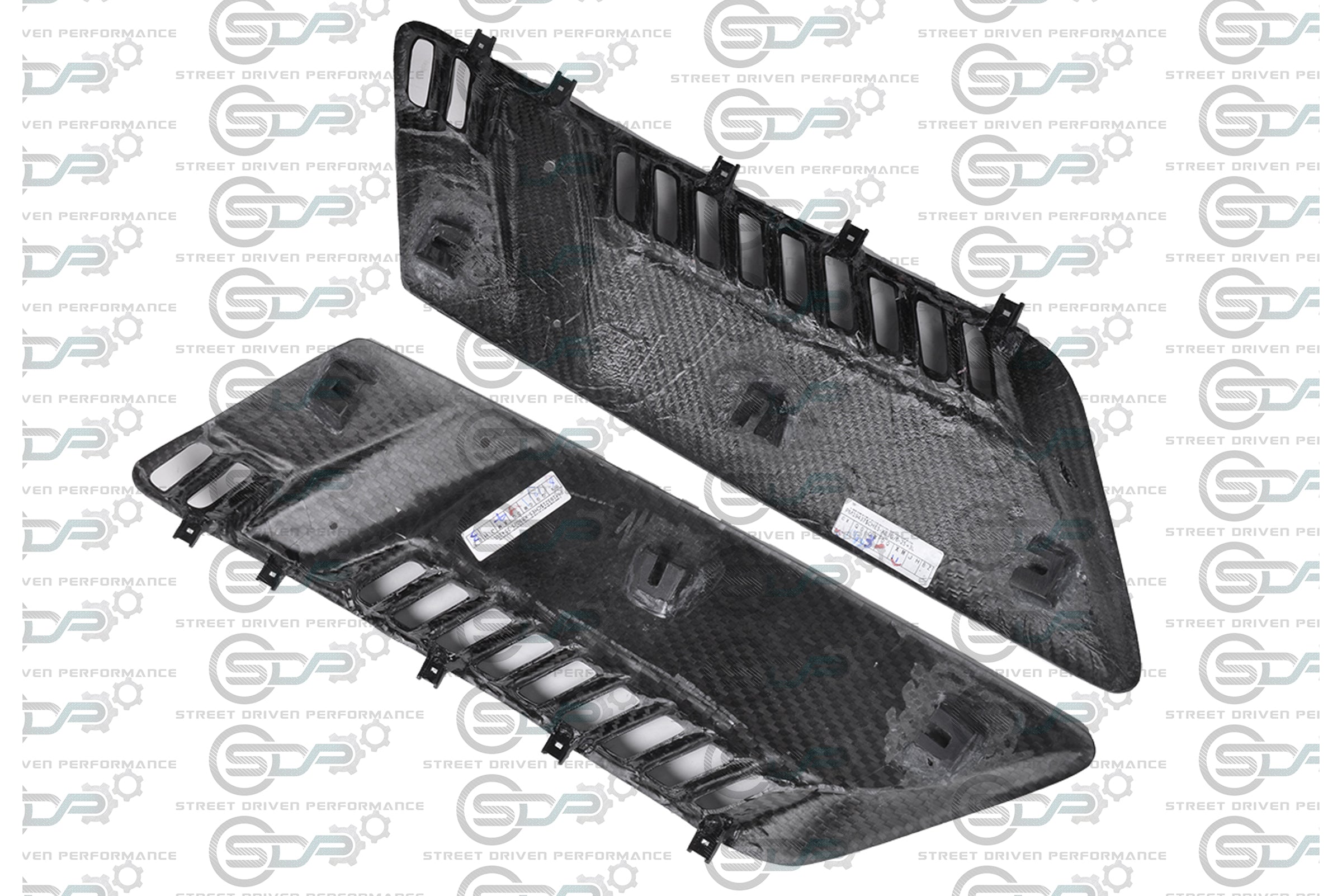2014-2019 C7 Corvette Z06 - Carbon Fiber "Z06 Style" Side Fender Vents