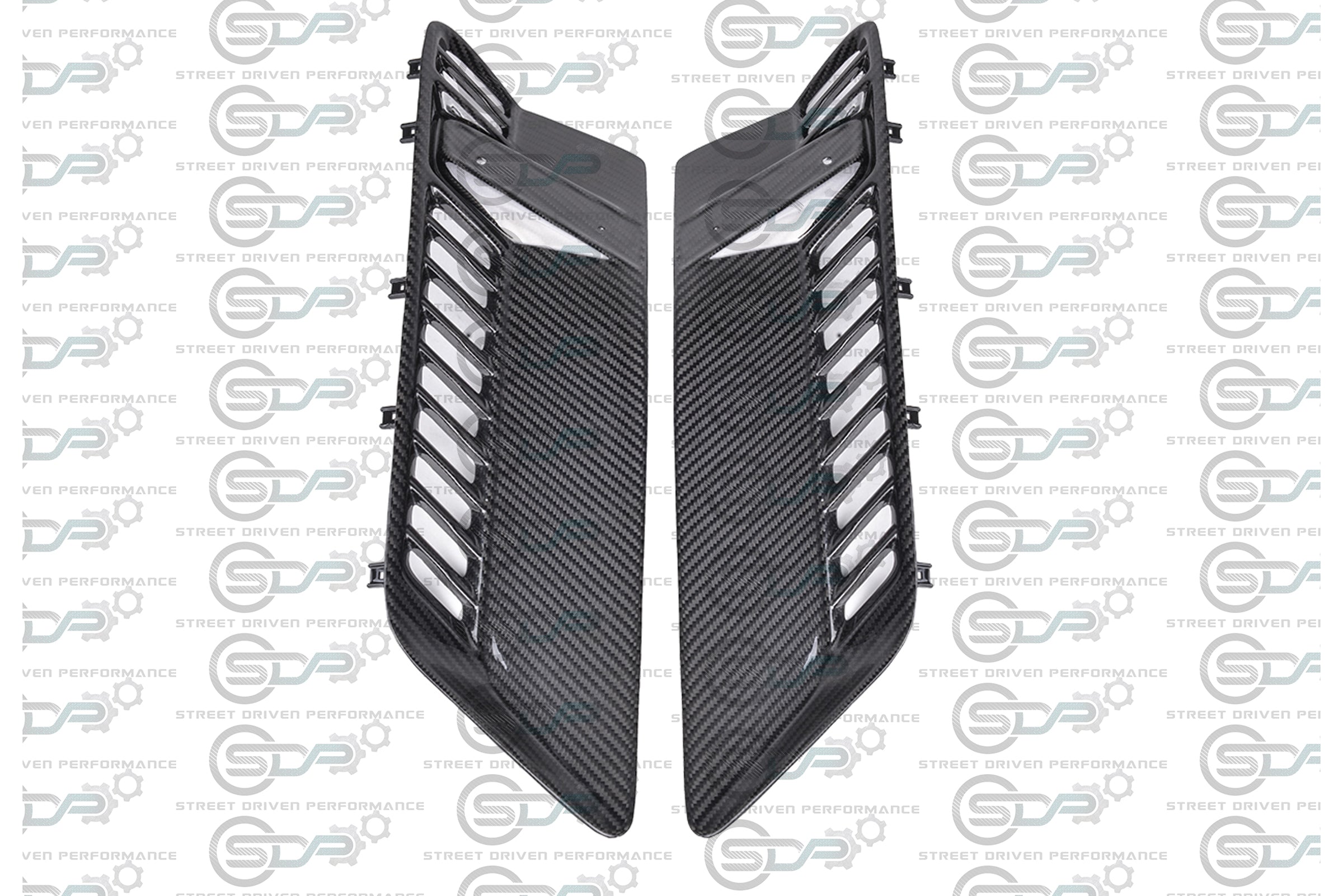 2014-2019 C7 Corvette Z06 - Carbon Fiber "Z06 Style" Side Fender Vents