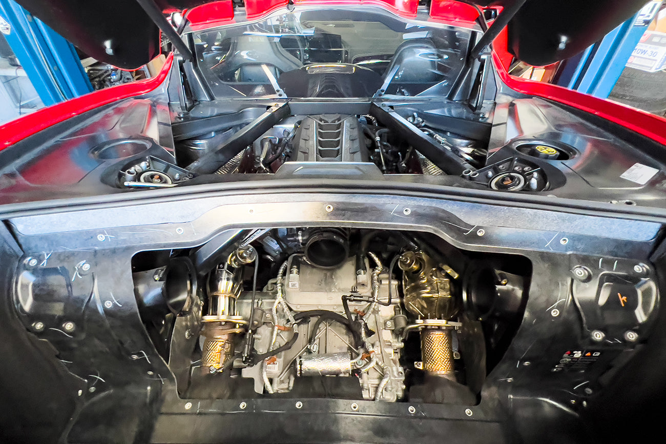 2020+ Chevrolet Corvette C8 | Catalytic Converter (High Flow Cats)